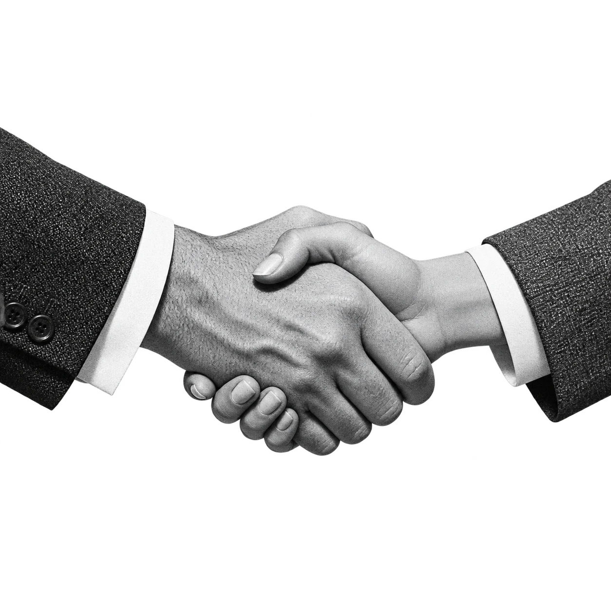 Handshake, in-person client relationship